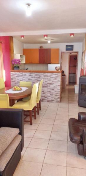 Charming house with sea view in Potirna, garden